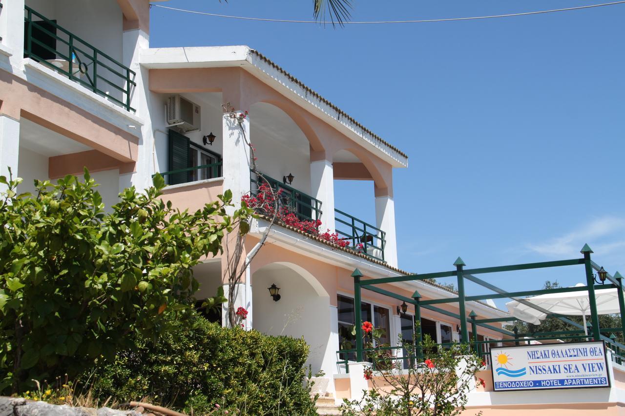 Nissaki Sea View Hotel Niszáki Kültér fotó