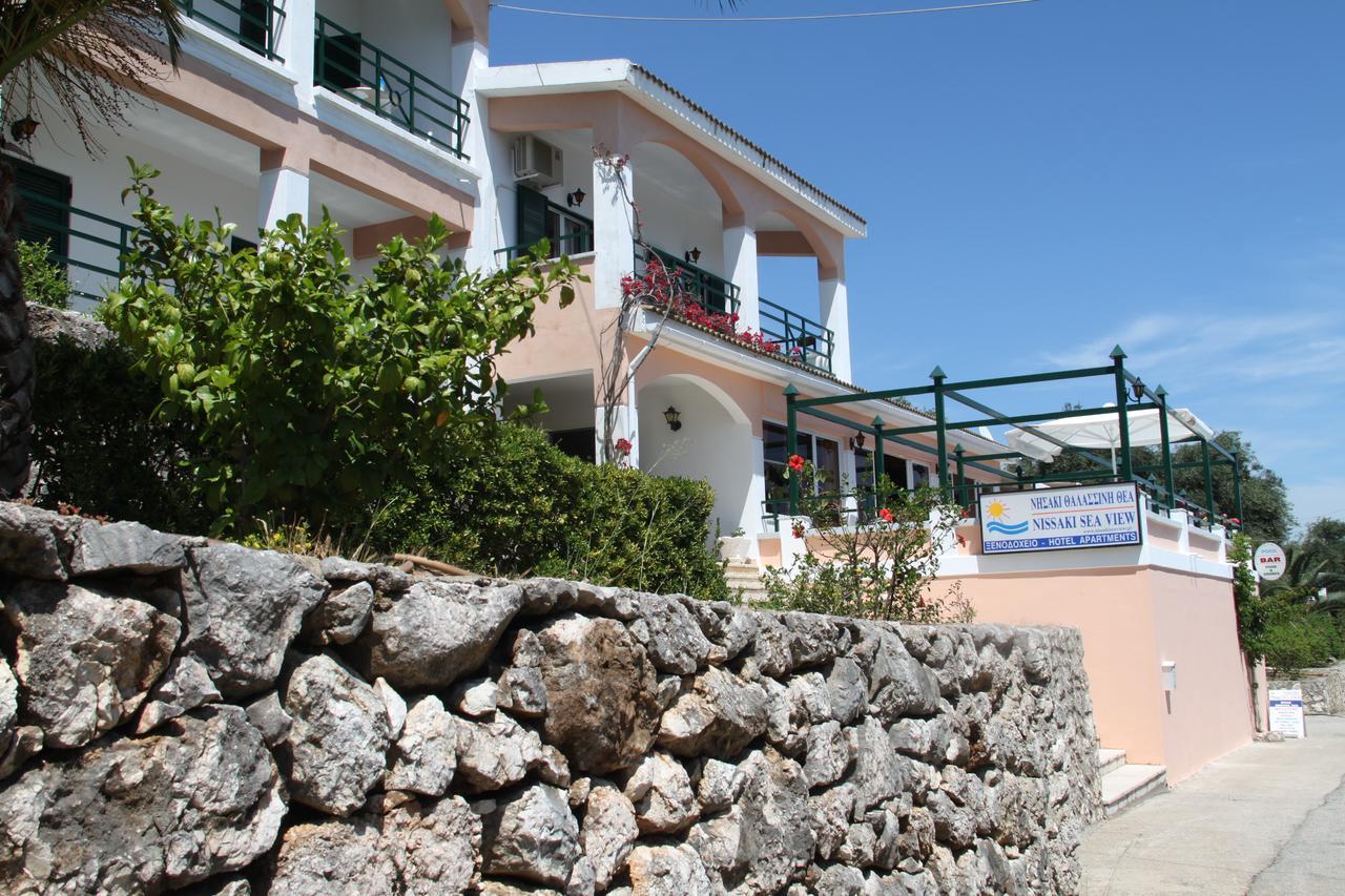 Nissaki Sea View Hotel Niszáki Kültér fotó