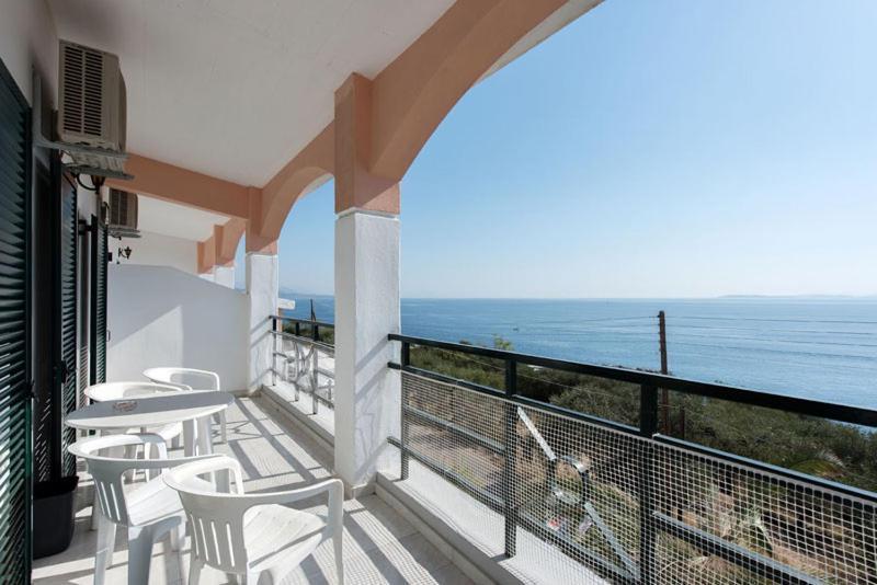 Nissaki Sea View Hotel Niszáki Kültér fotó